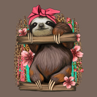 Cute Floral Baby Sloth Premium Hoodie | Teevron