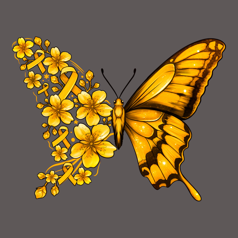 Childhood Cancer Butterfly Premium Hoodie by Jasminsmagicworld | Teevron