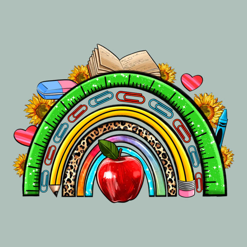 School Rainbow Heavyweight Hoodie by NancyCooperArtShop | Teevron