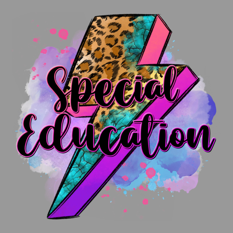 Special Eduation Teacher Lightning Bolt Vintage Hoodie by Zillion Design Studio | Teevron