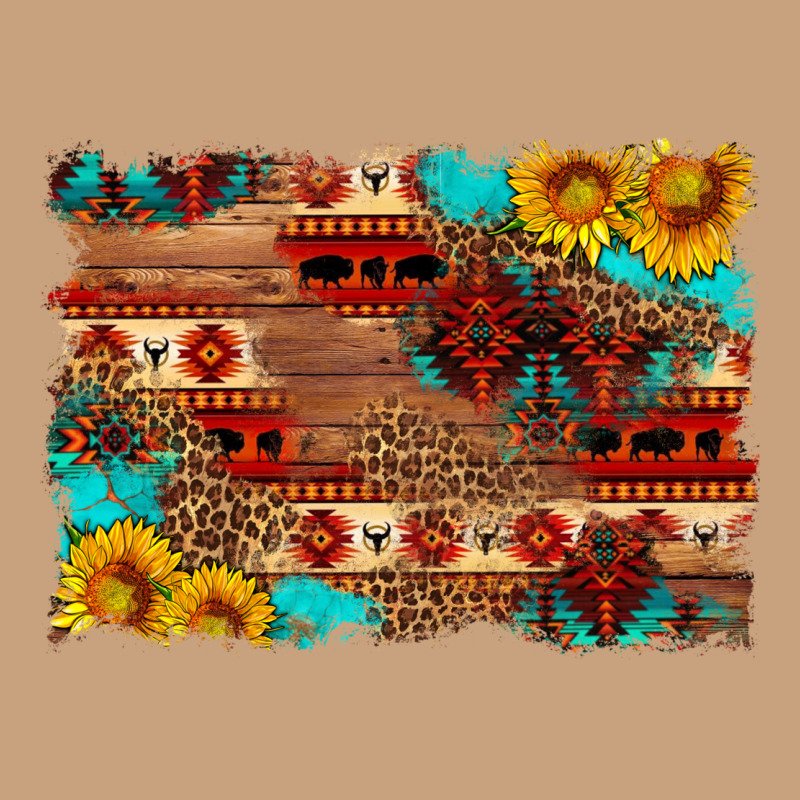 Aztec And Leopard Background Vintage Tee by HRA Design Shop | Teevron
