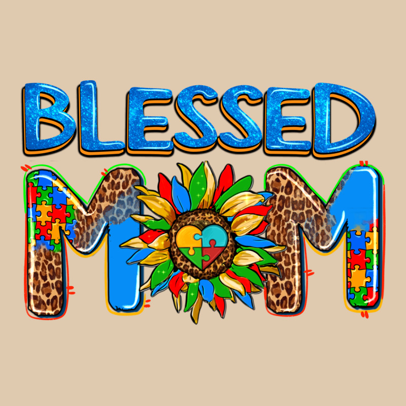 Blessed Mom Autism Classic Tee by AdoDesignShop | Teevron