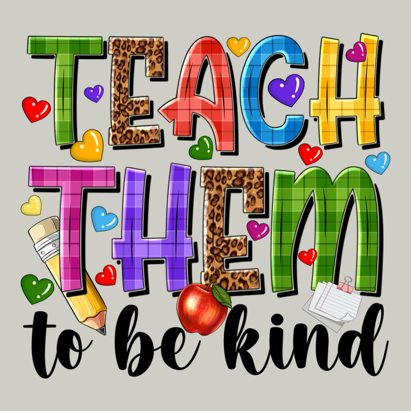 Teach Them To Be Kind Heavyweight Hoodie by NancyCooperArtShop | Teevron
