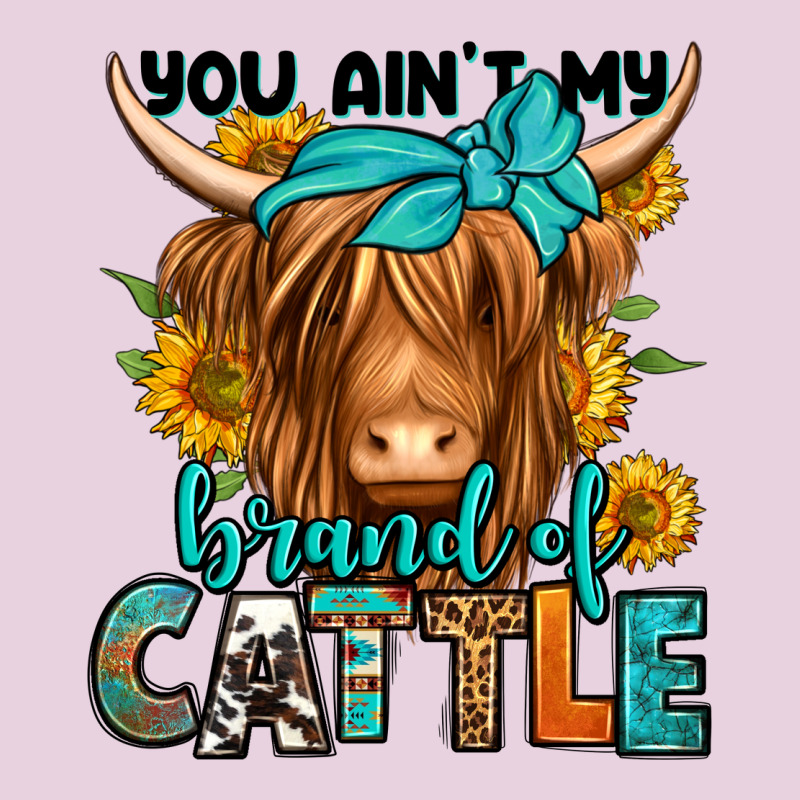 You Ain't My Brand Of Cattle Longhaired Cow Classic Tee by Jasminsmagicworld | Teevron