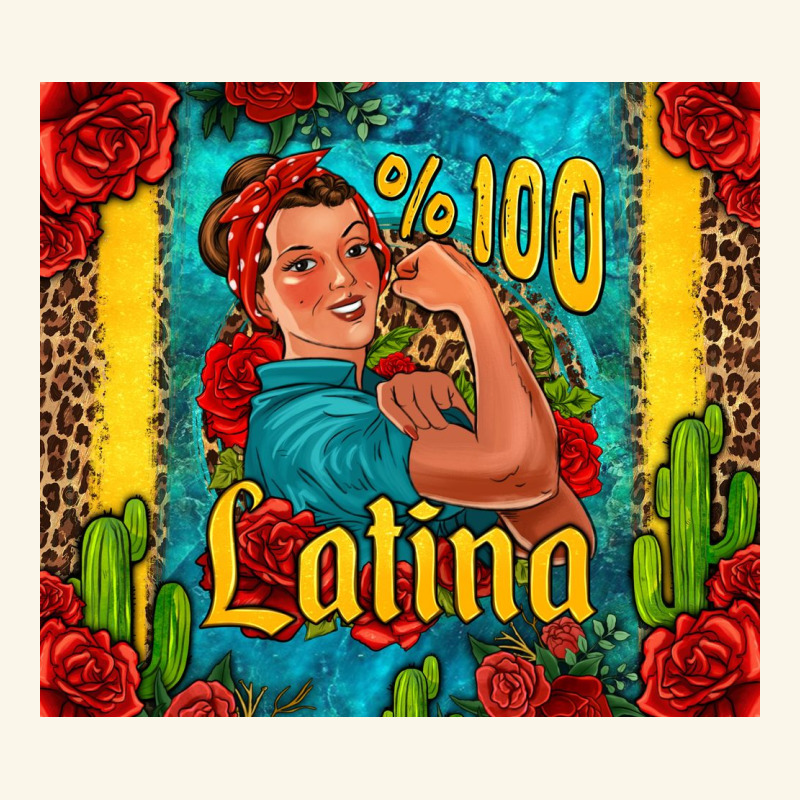 Hundred Percent Latina Strong Woman Premium Hoodie by Jasminsmagicworld | Teevron