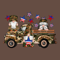 Camouflage Gnomes American Flag Star Truck Long Sleeve Tee | Teevron