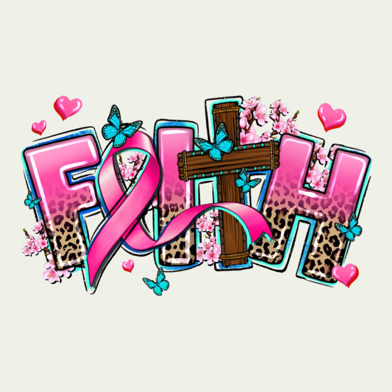 Cancer Faith Cross Urban Heavy Tee by AdoDesignShop | Teevron