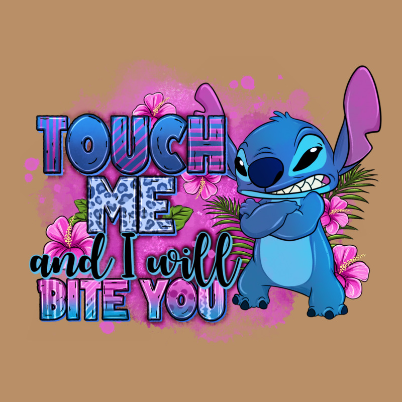 Touch Me And I Will Bite You Stitch Vintage Hoodie by Zillion Design Studio | Teevron