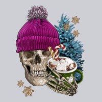 Winter Skeleton Skull Heavyweight Sweatshirt | Teevron