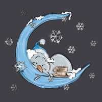 Snowman And Moon Heavyweight Hoodie | Teevron