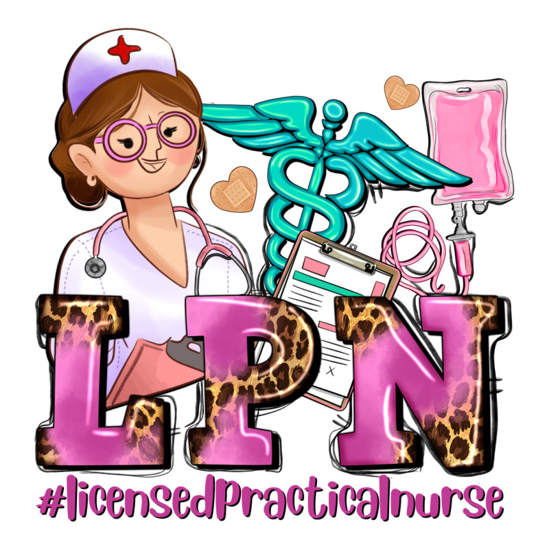 Lpn Licensed Practical Nurse Long Sleeve Tee by AdoDesignShop | Teevron