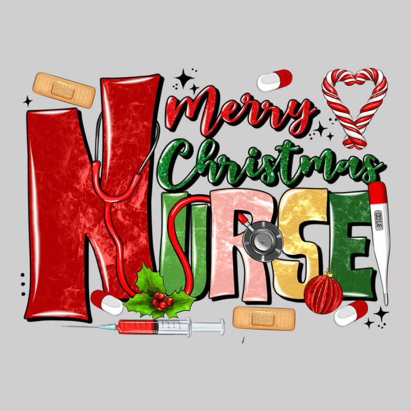 Merry Christmas Nurse Premium Sweatshirt by MaliasSmallBusiness | Teevron