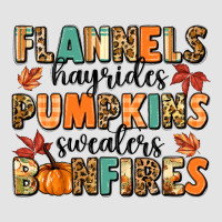 Flannels Hayrides Pumpkinsbonfires Premium Sweatshirt | Teevron