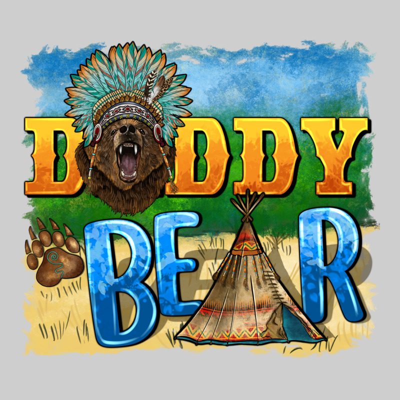 Daddy Bear Native Premium Tee by BarkalooDesign | Teevron