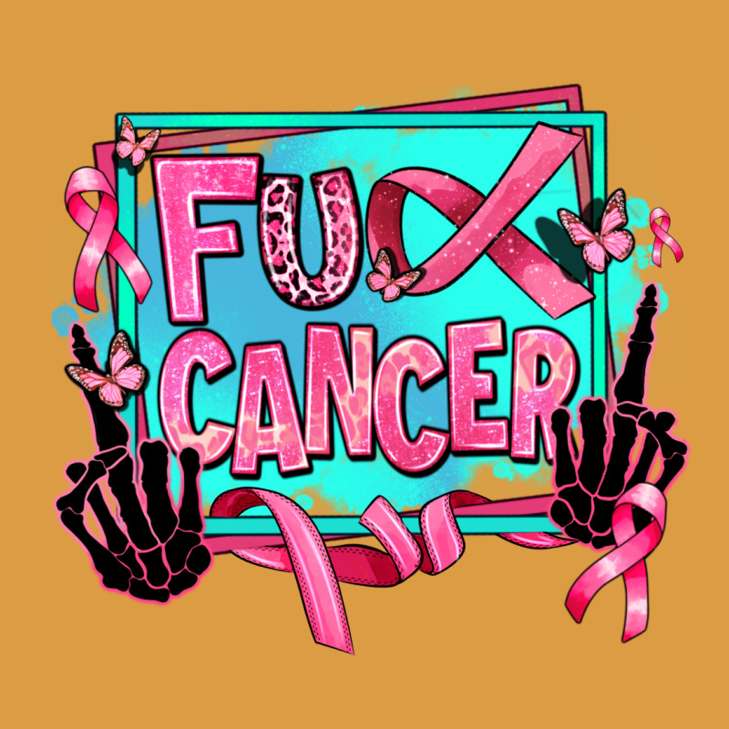Fuck Cancer Urban Heavy Tee by AdoDesignShop | Teevron