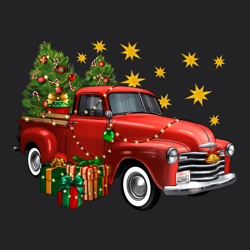 Christmas Truck Vintage Tee by FaDigitalArtStudio | Teevron