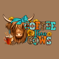 Coffee Then Cows Longhaired Cow Classic Tee | Teevron