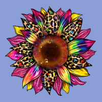 Tie Dye Leopard Sunflower Long Sleeve Tee | Teevron