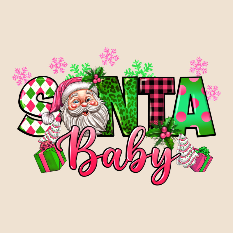 Santa Baby Pink Christmas Urban Hoodie by texasbilliewilder | Teevron