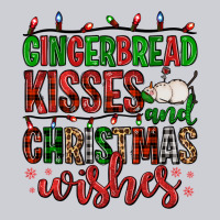 Gingerbread Kisses And Christmas Wishes Heavyweight Sweatshirt | Teevron