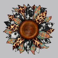 Cowhide Leopard Aztec Sunflower Long Sleeve Tee | Teevron