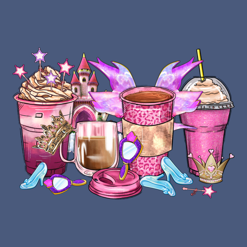 Princess Coffee Cups Vintage Hoodie by Zillion Design Studio | Teevron