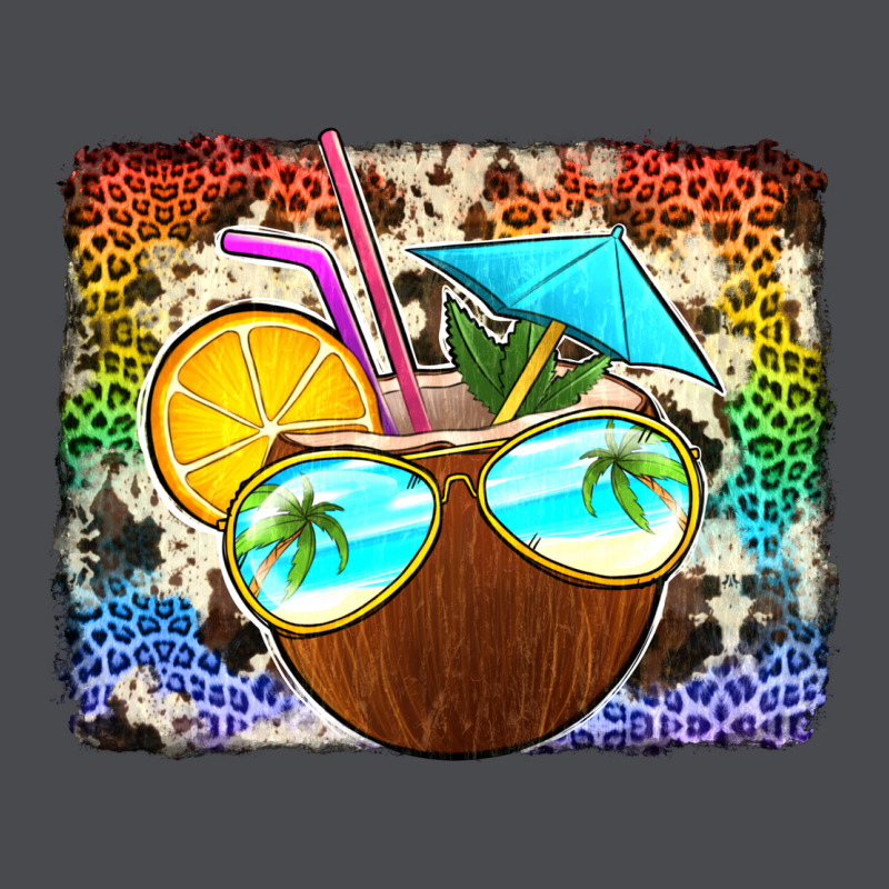 Coconut Drink With Sunglasses Zipper Hoodie by Jasminsmagicworld | Teevron