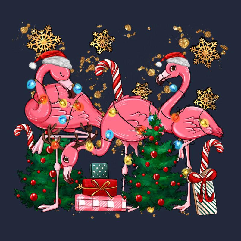 Christmas Flamingos Premium Sweatshirt by MaliasSmallBusiness | Teevron