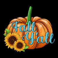 Fall Y'all Pumpkin Long Sleeve Tee | Teevron