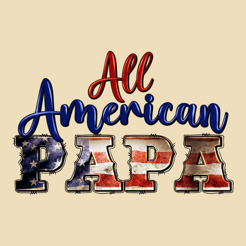All American Papa Premium Hoodie by BarkalooDesign | Teevron