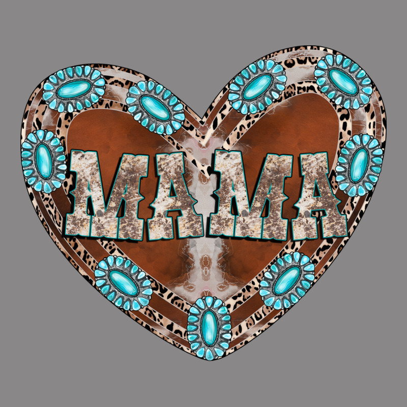 Mama Heart Cowhide Vintage Tee by CowhideDigitalArt | Teevron