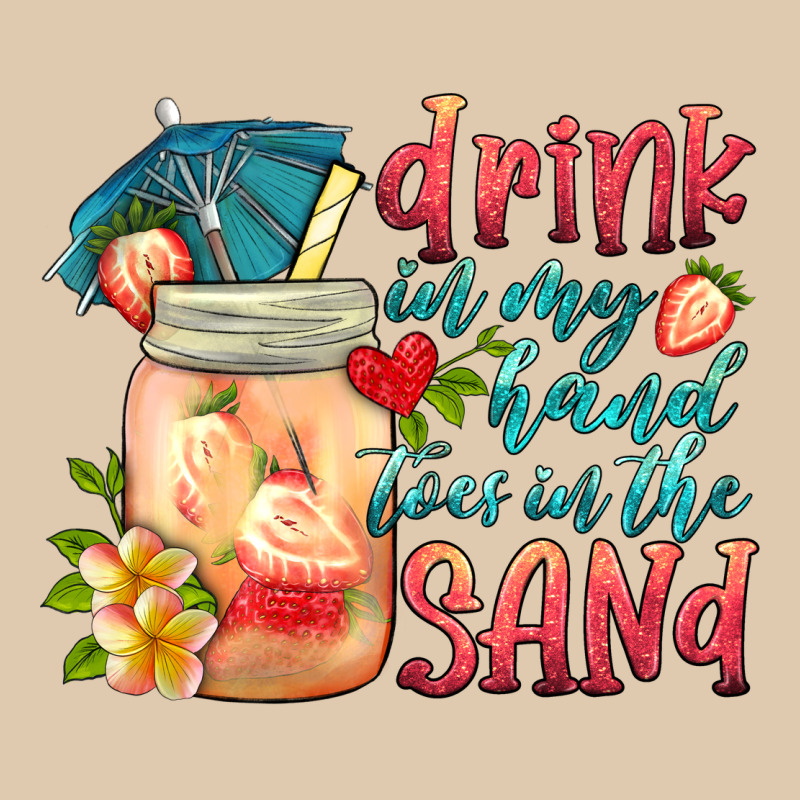 Drink In My Hand Toes In The Sand Heavyweight Sweatshirt by HRA Design Shop | Teevron