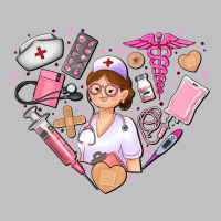 Nurse And Nurse Element Heart Long Sleeve Tee | Teevron