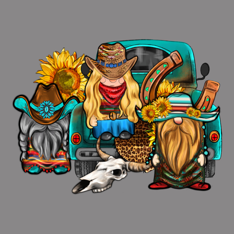 Western Truck With Gnomes Vintage Tee by HRA Design Shop | Teevron