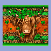 St Patricks Day Long Haired Cow Classic Tee | Teevron