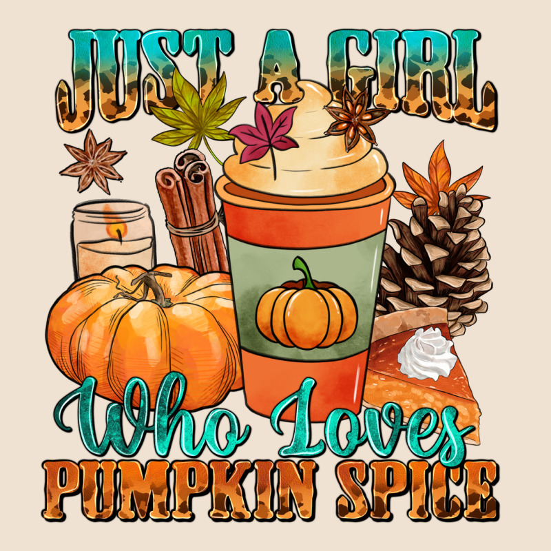Just A Girl Who Loves Pumpkin Spice Urban Hoodie by NancyCooperArtShop | Teevron