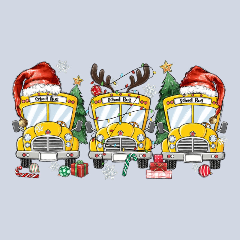 Christmas School Bus Premium Sweatshirt by MaliasSmallBusiness | Teevron