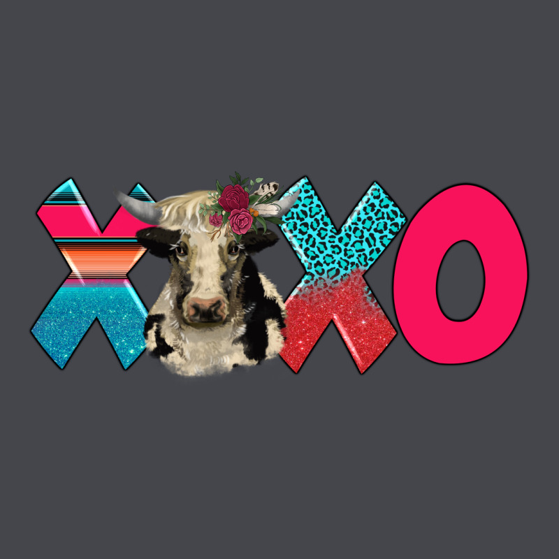 Xoxo Holstein Cow Long Sleeve Tee by AdoDesignShop | Teevron