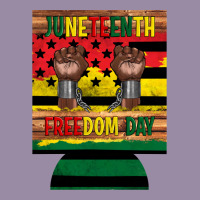 Juneteenth Freedom Day 12 Oz Can Cooler (regular) 2 Classic Tee | Teevron