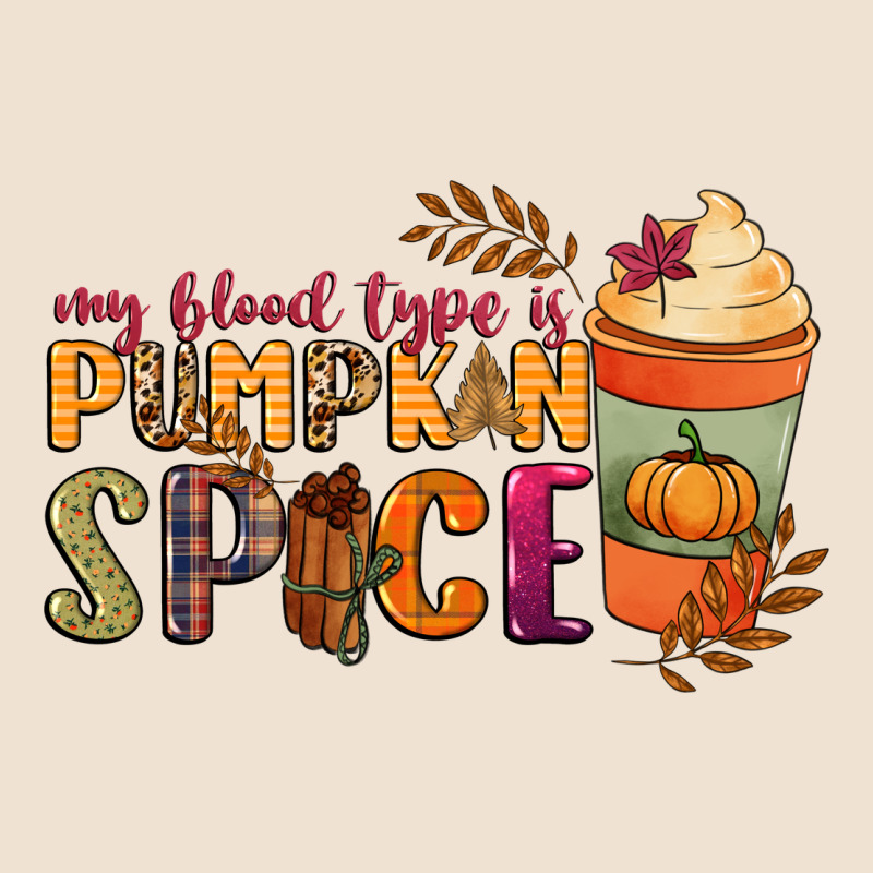 My Blood Type Is Pumpkin Spice Urban Hoodie by NancyCooperArtShop | Teevron