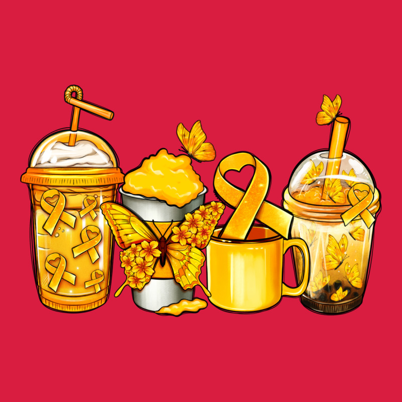 Childhood Cancer Coffee Premium Hoodie by Jasminsmagicworld | Teevron
