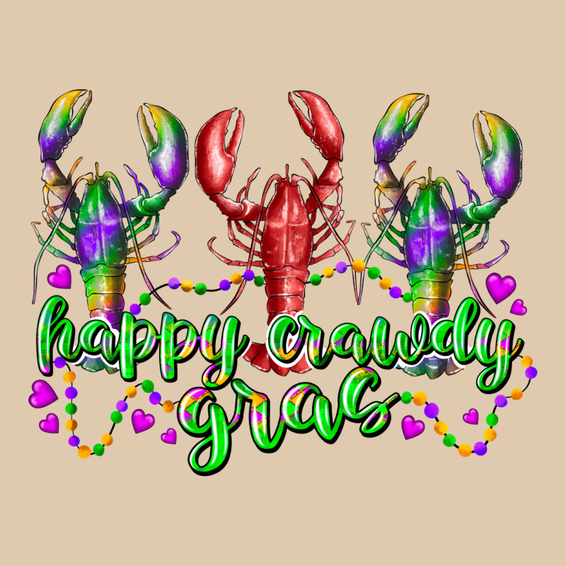 Happy Crawdy Gras Heavyweight Sweatshirt by RacoonDesign | Teevron