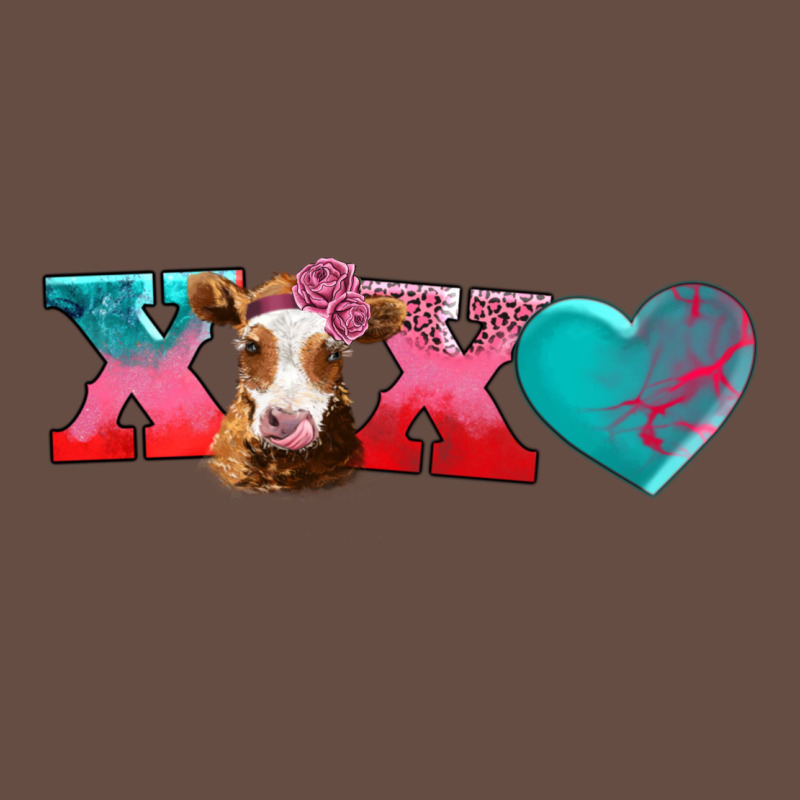 Xoxo Guarnsey Cow Long Sleeve Tee by AdoDesignShop | Teevron