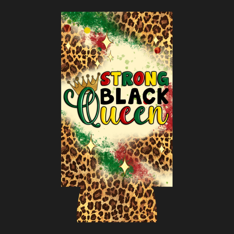 Strong Black Queen 12 Oz Can Cooler (slim) Classic Tee by Artiststas | Teevron