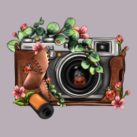 Floral Eucalyptus Film Roll Vintage Camera Vintage Tee | Teevron