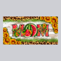 Watermelon Mom License Plate Heavyweight Sweatshirt | Teevron
