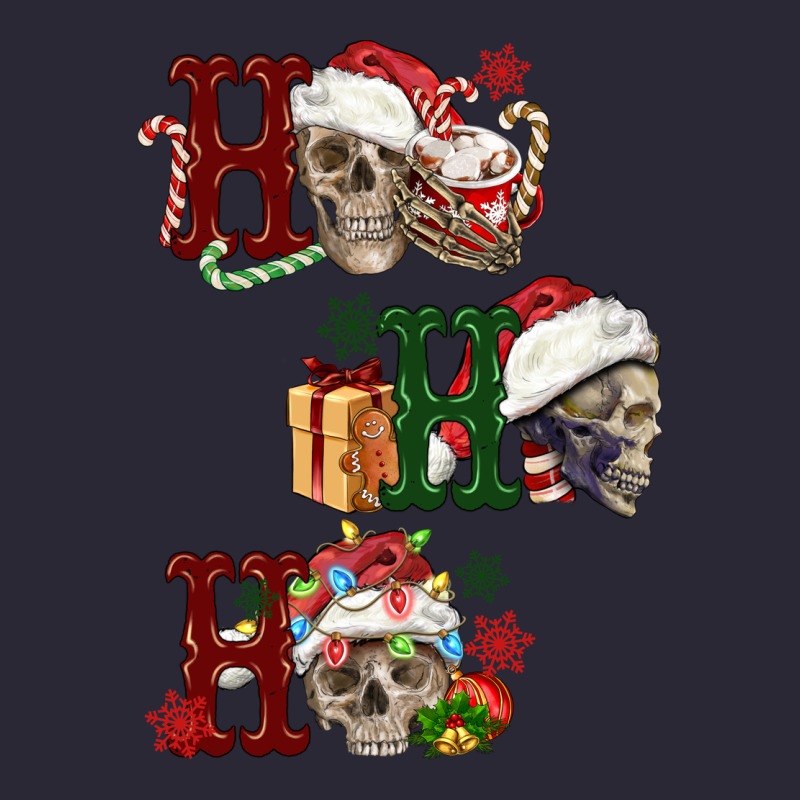 Ho Ho Ho Skull Vintage Tee by FaDigitalArtStudio | Teevron