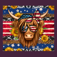 4th Of July Longhaired Cow Tumbler Classic Tee | Teevron