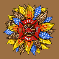 Firefighter Sunflower Vintage Tee | Teevron