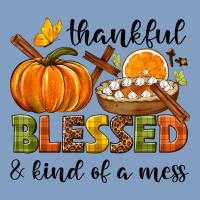 Thankful Blessed And Kind Of A Mess Urban Hoodie | Teevron